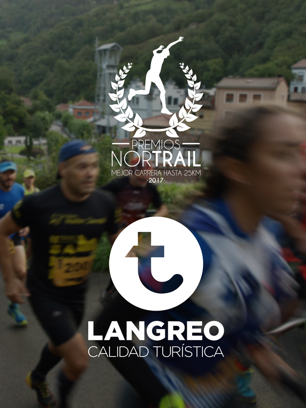 Mejor carrera hasta 25km en los Premios Nortrail 2017 y sello Langreo Calidad Turística